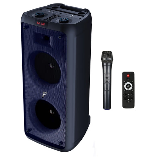 Cassa Bluetooth Carrellata TWS Altoparlante LED Portatile Microfono Telecomando