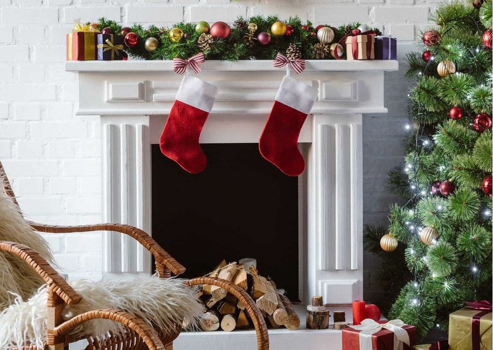 Ghirlanda Natalizia Cornicione 120cm 112 Punte Festone Decorazioni Natale JD240