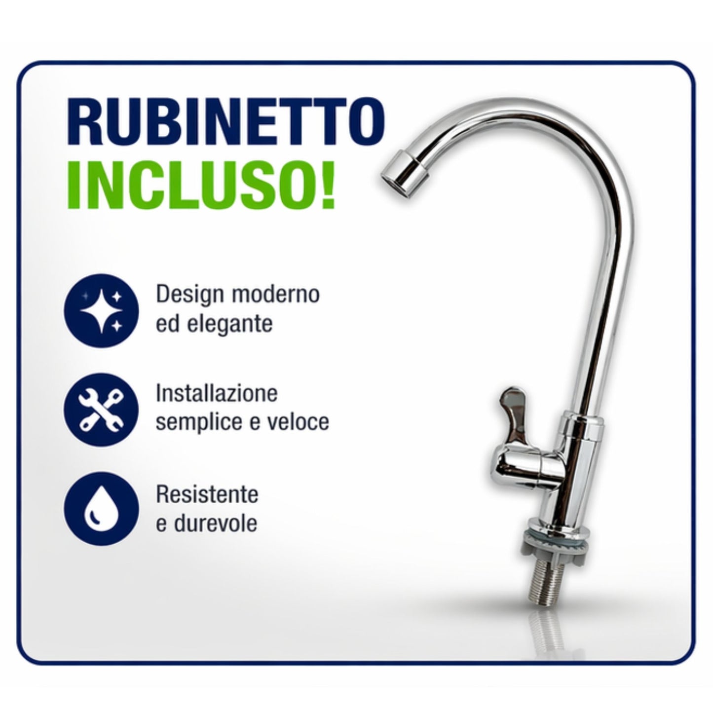 Lavello da Cucina Esterno Metallo con Rubinetto 75x40x83 cm Mobile Ripiani