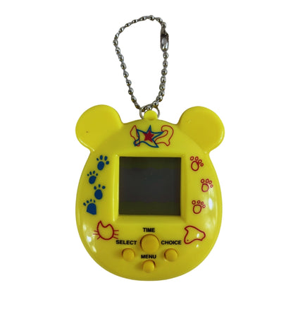 Nekotcha Tamagotchi Virtual Pet Vintage Originale JAPAN Sigillato Giallo