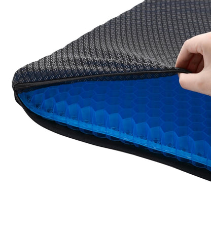 Cuscino in Gel Spesso Antiscivolo Traspirante Cuscino Anti Decubito Lombare