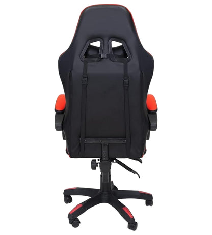 Sedia Gaming Poltrona Scrivania Ufficio Casa Reclinabile Cuscino Lombare Red