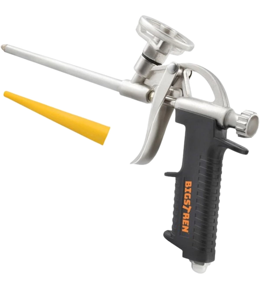 Pistola per Bombola Schiuma Poliuretanica Edile Rifinitura Porte Finestre Buchi