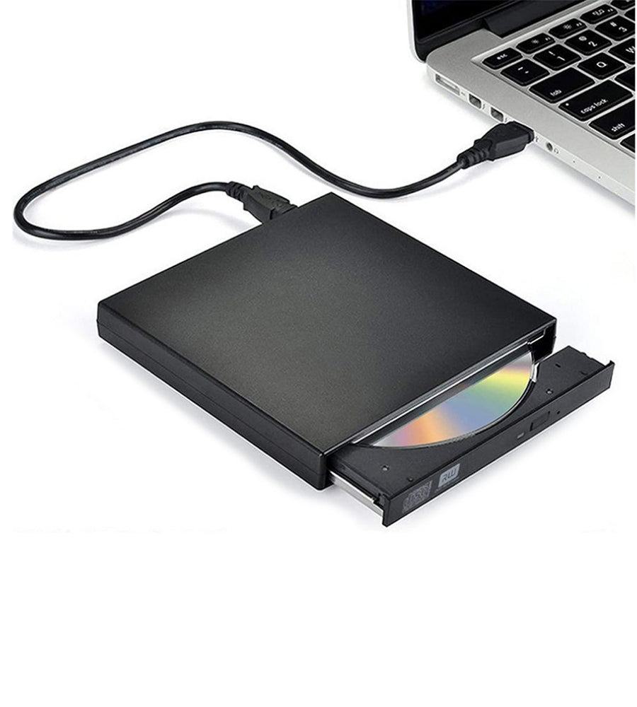 Lettore DVD Esterno Legge CD DVD /RW USB 2.0 PC Portatile Notebook