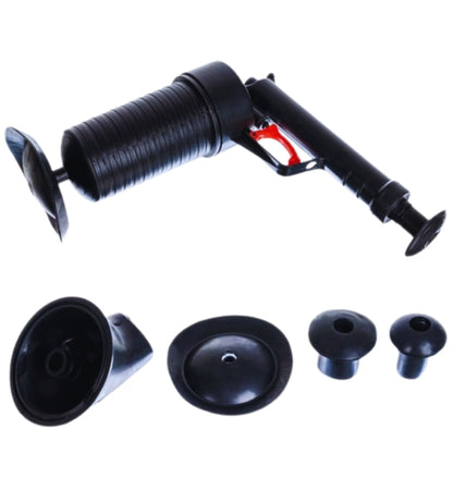 Pistola Sturalavandini a Pressione Pompa Stura Lavandino Tubi Bagno Lavandino WC