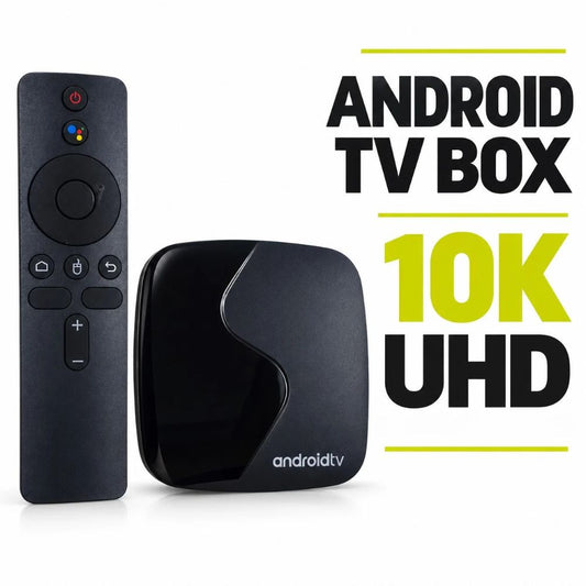Android Smart TV Box WiFi UHD Tv Box Mini 8K QuadCore Full HD Ram 8GB + 64GB Rom