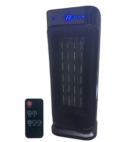 Stufa Elettrica 2000W PTC Termoventilatore con 3 Modalità Oscillante Timer