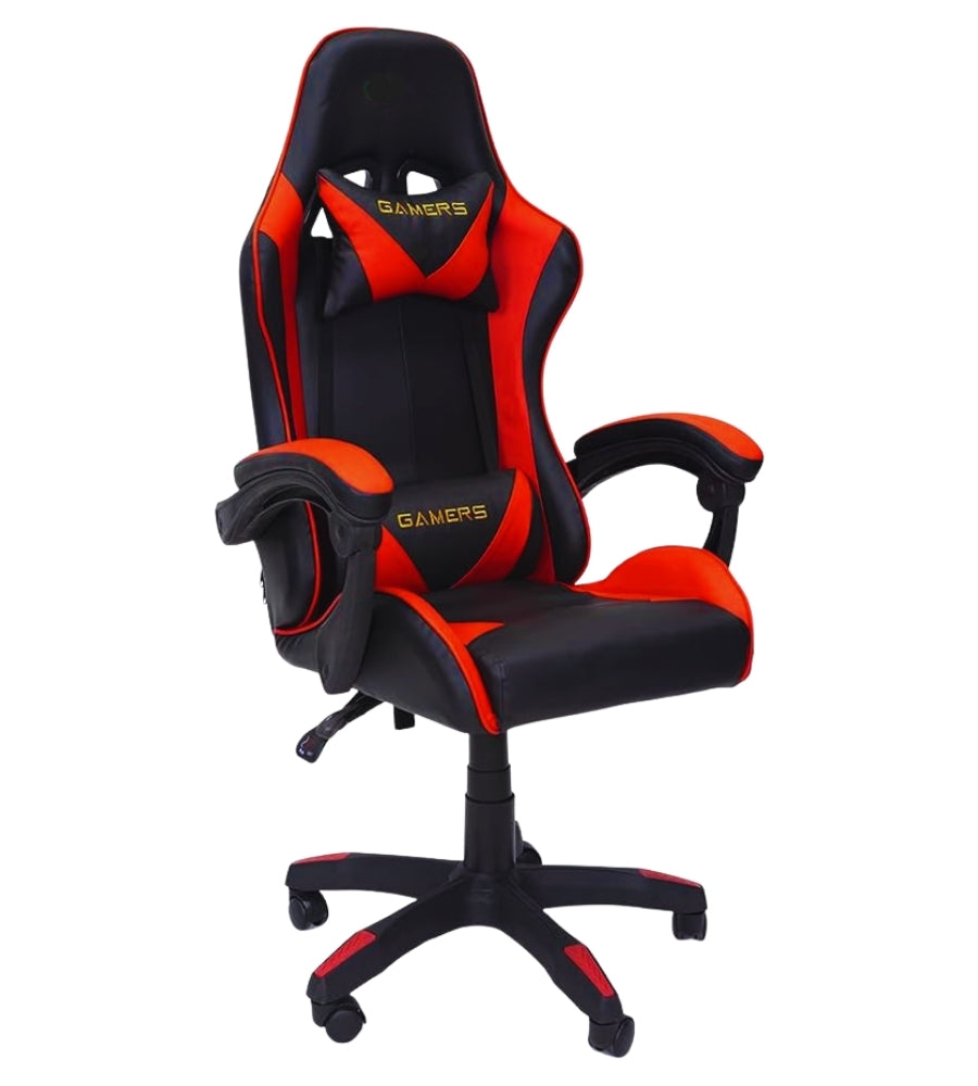 Sedia Gaming Poltrona Scrivania Ufficio Casa Reclinabile Cuscino Lombare Red