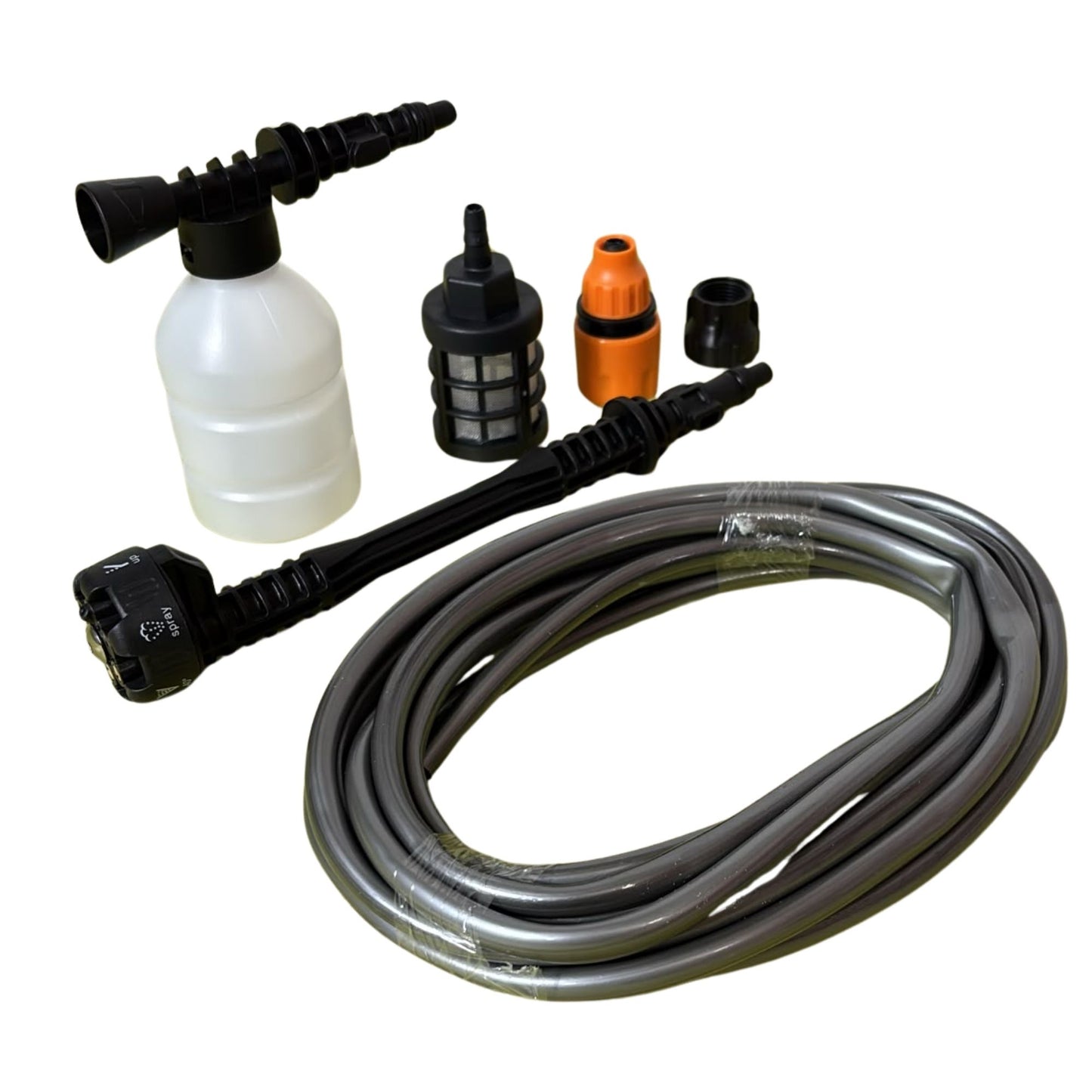 Idropulitrice Portatile Batteria 48V 180W 2 Batterie 6 Getti Lavaggio Auto
