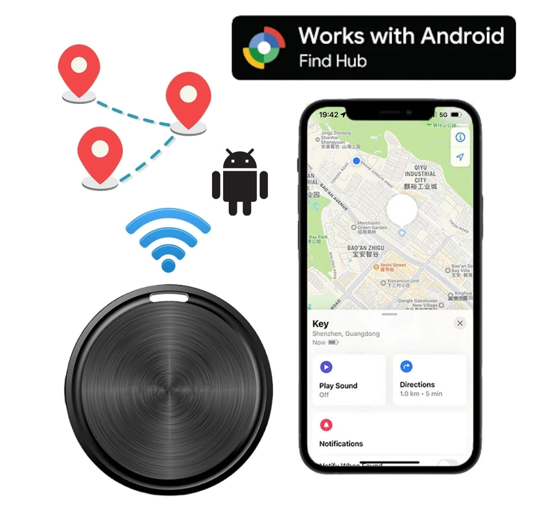 Localizzatore GPS OTAG per ANDROID Bluetooth Tracker Wireless Key Finder