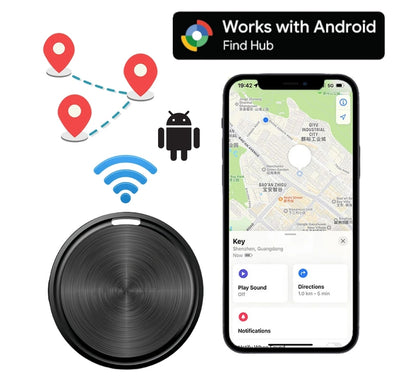 Localizzatore GPS OTAG per ANDROID Bluetooth Tracker Wireless Key Finder