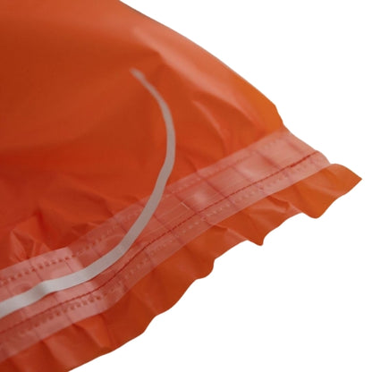 Gonna da Tavolo Tovaglia Plastificata Adesiva Decorazione Party Arancio Halloween 73 x 430 cm