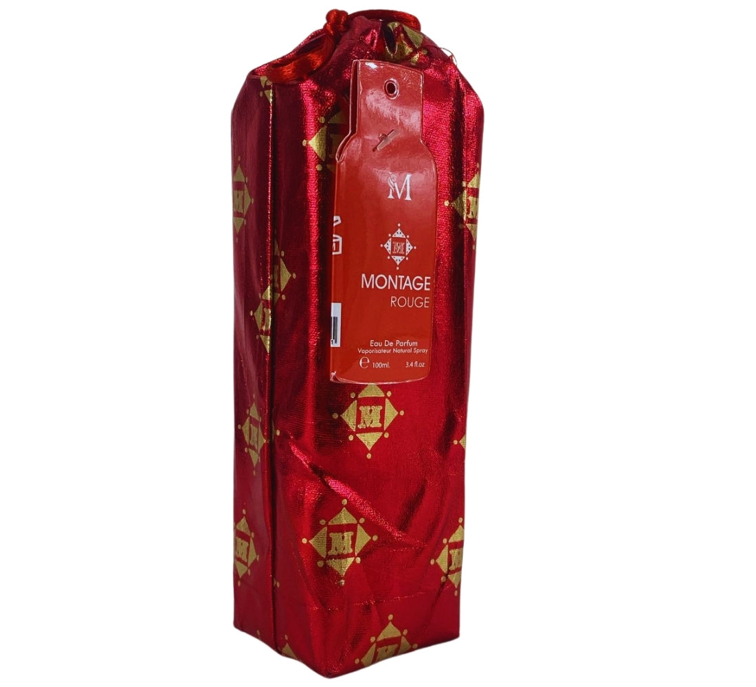 Montage Rouge Eau de Parfum Natural Spray 100ml Unisex Intenso Persistente