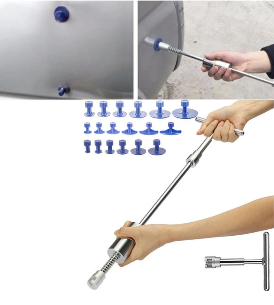 Kit Riparazione Botte Ammaccature Tira Bolli Bolle Auto e Moto per Carrozzeria