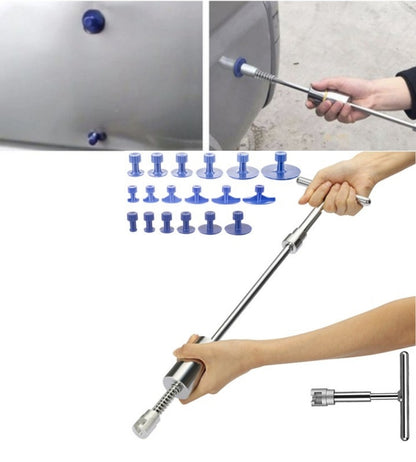 Kit Riparazione Botte Ammaccature Tira Bolli Bolle Auto e Moto per Carrozzeria