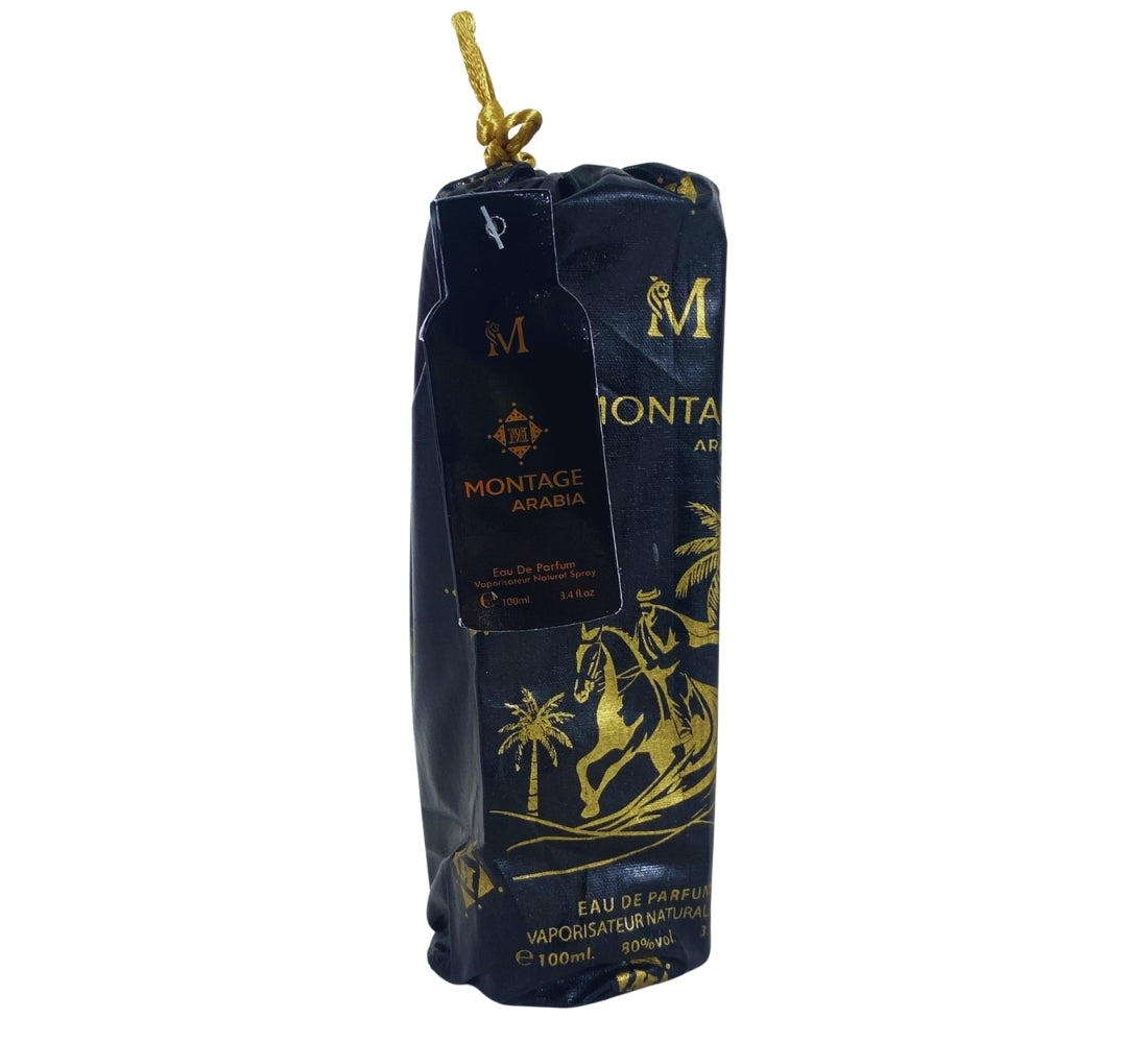Montage Arabia Eau de Parfum Natural Spray 100ml Unisex Intenso Persistente