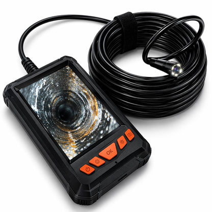Endoscopio 10m 1080P HD Telecamera Ispezione Display 4,3" LCD IP67 LED
