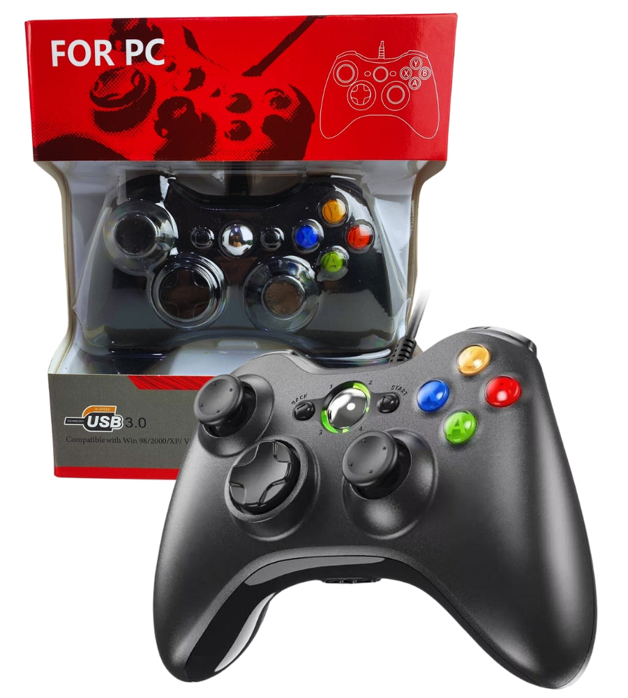 Controller Joypad PC Cablato USB 3.0 Wired Compatibile PC Gamepad
