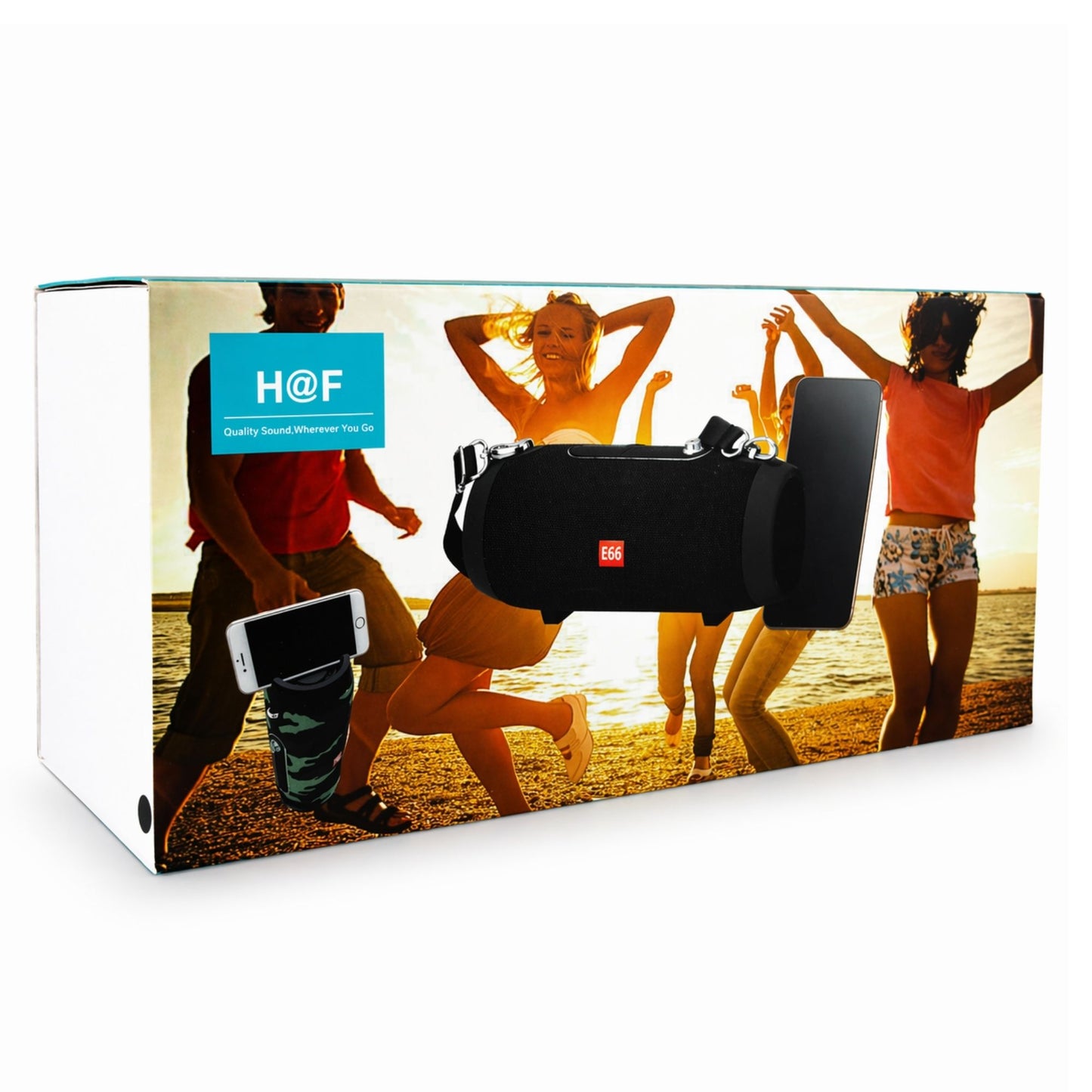 Speaker Bluetooth 20W Impermeabile IPX7 Portatile Wireless Cassa Audio E66