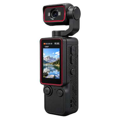 Videocamera Portatile Vlogging WiFi 1080P Foto Audio Schermo Orientabile