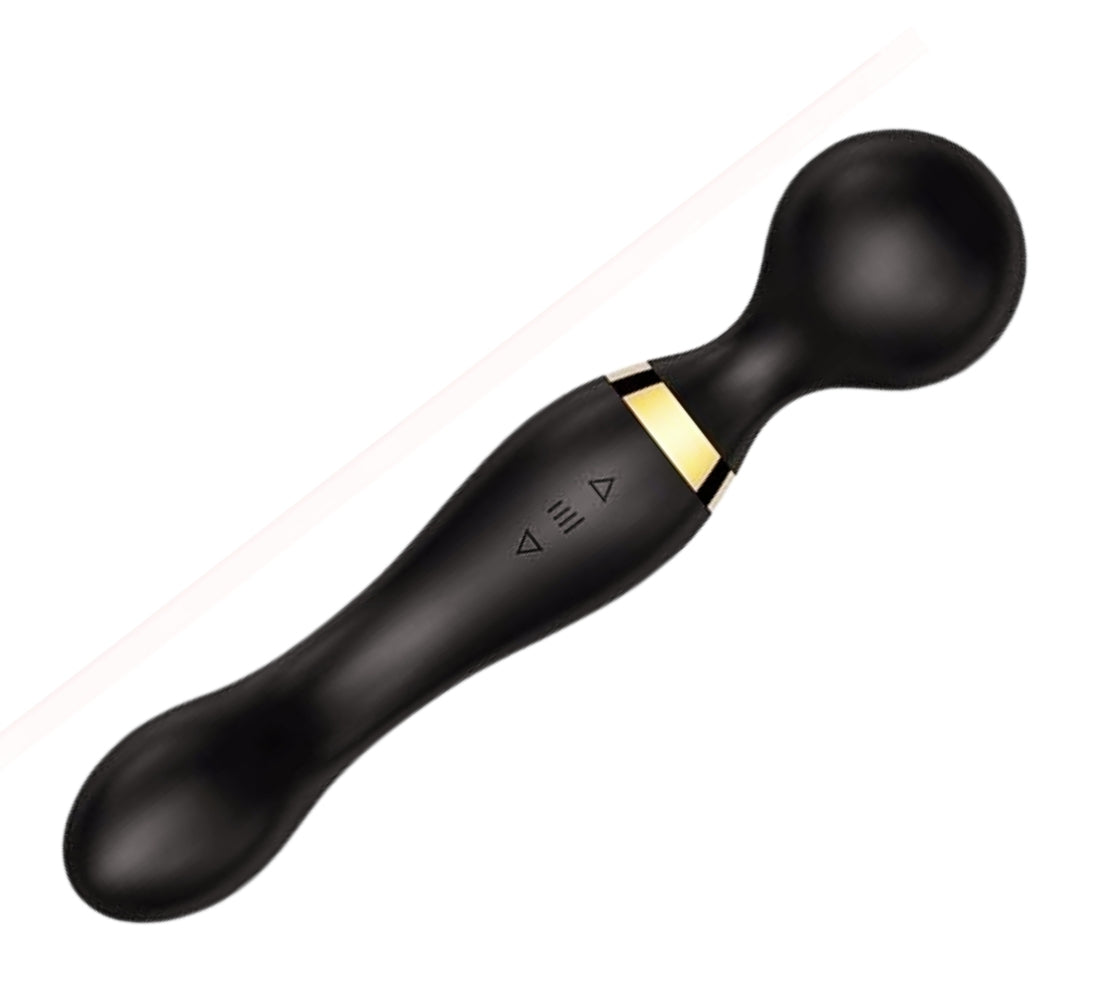 Massaggiatore Portatile Senza Fili Impermeabile USB 20 Modi Vibrazione 8 Speed