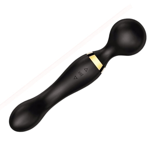 Massaggiatore Portatile Senza Fili Impermeabile USB 20 Modi Vibrazione 8 Speed