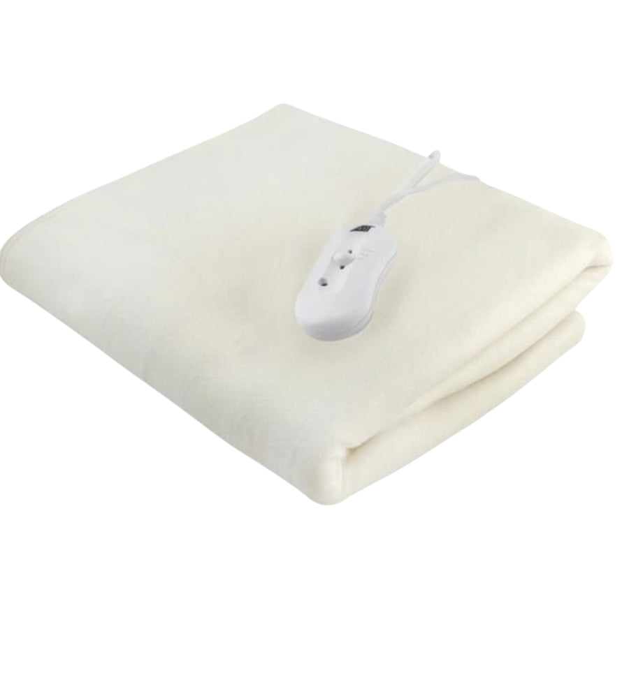 Coperta Elettrica Termica Scaldaletto Elettrico Letto Singolo Coprimaterasso 60W