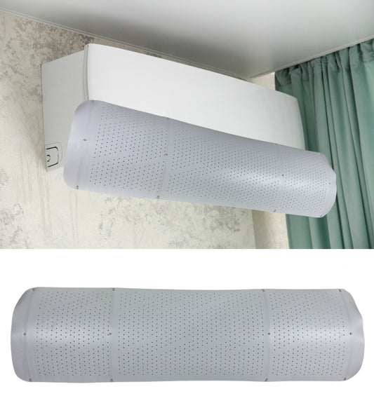 Deflettore Condizionatore Deviatore Flusso Aria Diretta 90 x 27 cm Bianco