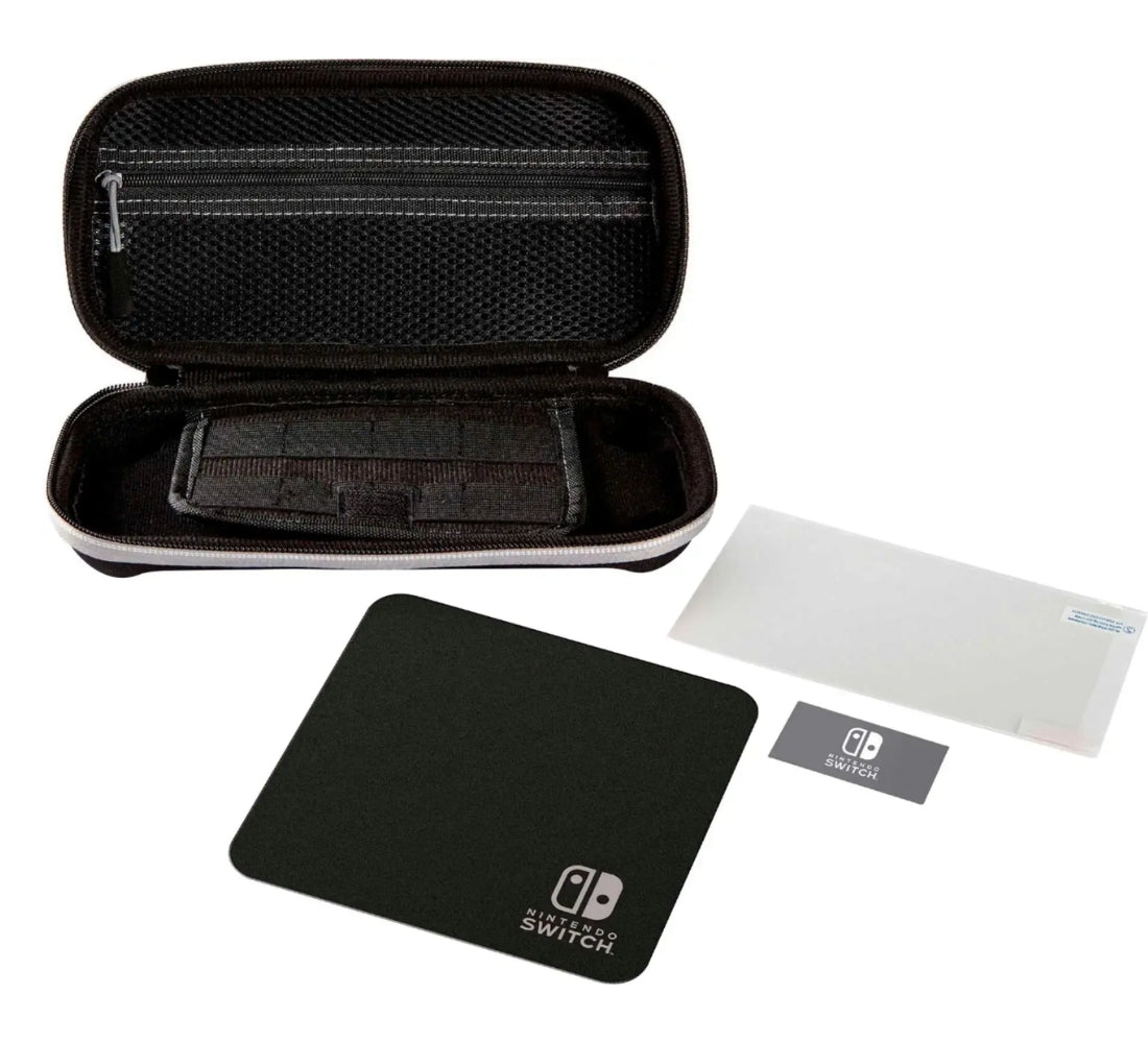 Custodia di Protezione PowerA Nintendo Switch Lite Kit Borsa + Pellicola Nero
