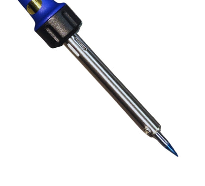 Saldatore a Stagno 60W Elettrico Di Precisione + Filo 1mm Temperatura Fino 450°C