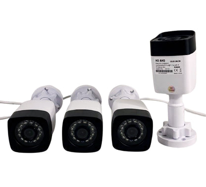 Kit Videosorveglianza AHD IP Cloud DVR + 4 Telecamere FULL CCTV HD Infrarossi 5G