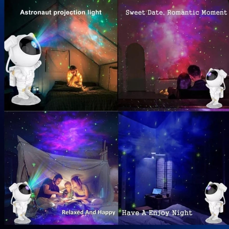 Proiettore Galassia Astronauta Luce Notturna Cielo Stellato Stellare Galaxy