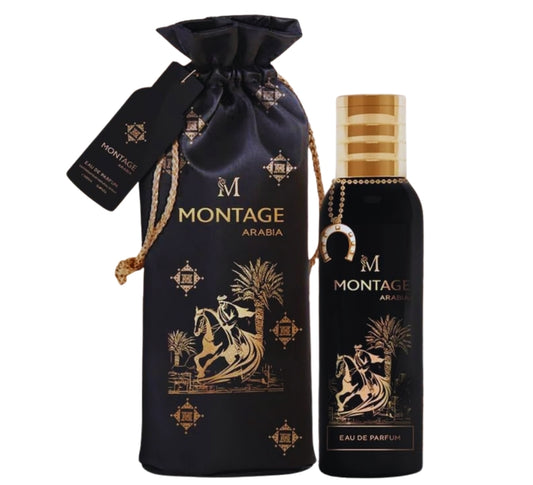 Montage Arabia Eau de Parfum Natural Spray 100ml Unisex Intenso Persistente