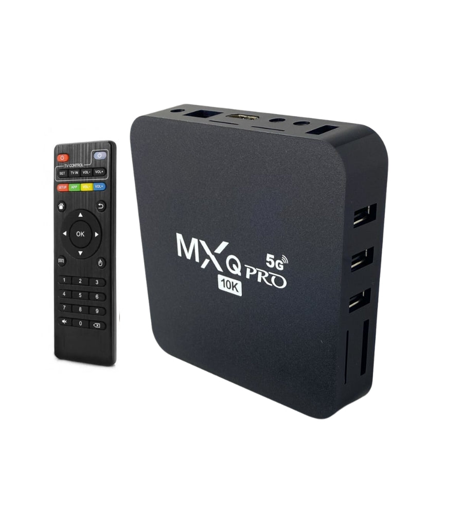 Android Smart TV Box WiFi 5G Mxq Pro 8K Quad Core Full HD Internet tv 32 GB Rom