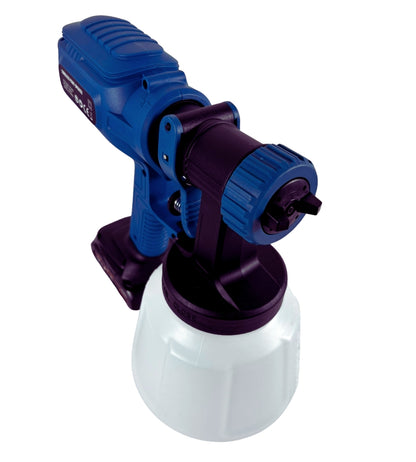 Pistola a Spruzzo Elettrica per Vernice Doppia Batteria 48V Serbatoio 1200ML