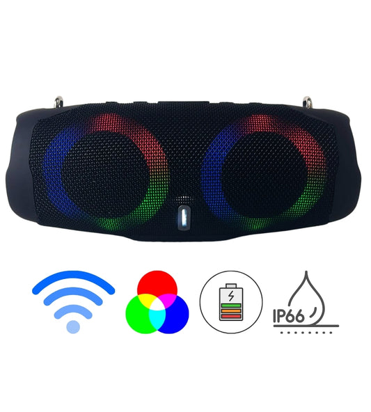 Speaker Cassa Bluetooth Altoparlante Waterproof WiFi USB Portatile CH6