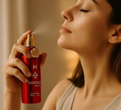 Montage Rouge Eau de Parfum Natural Spray 100ml Unisex Intenso Persistente