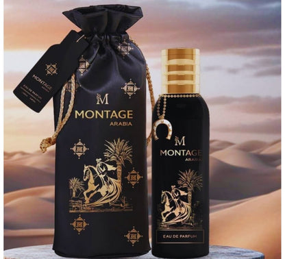 Montage Arabia Eau de Parfum Natural Spray 100ml Unisex Intenso Persistente