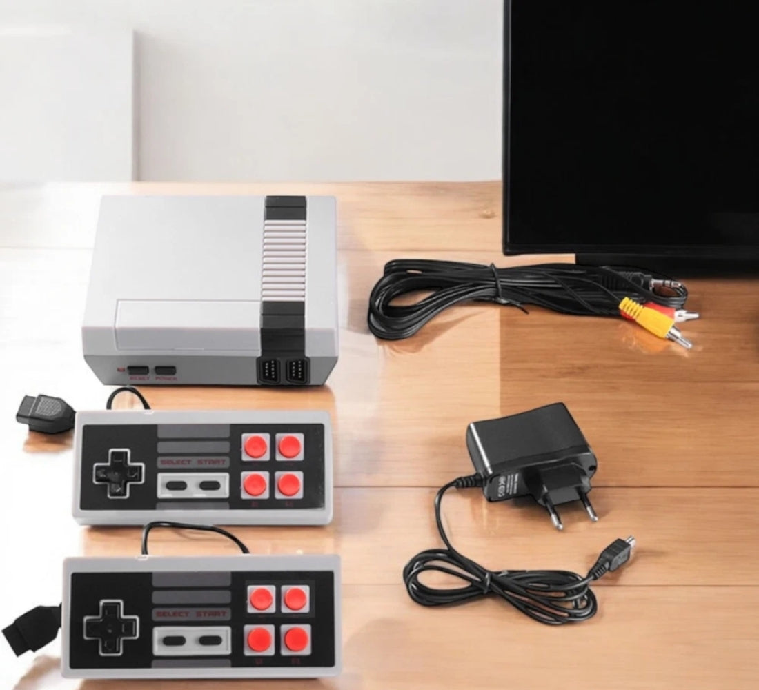 Mini Console Game Box con 620 Giochi Integrati 2 Cotroller Videogioco Arcade