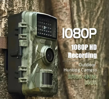 Fototrappola Fotocamera da Caccia Infrarossi LCD Full HD Impermeabile Led Neri