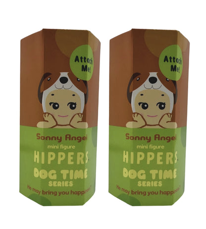 Sonny Angel Harvest Hippers Series Dog Time Figure Smartphone Pc 1 pz