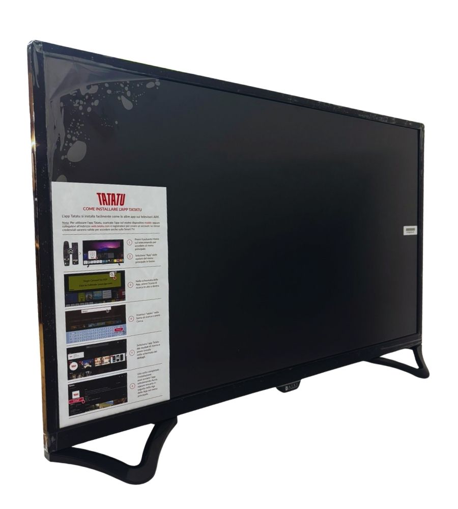Tv Smart 32" AIXI Televisore LED HD Ready WiFi BT Dvbt-2 WebOS Hub HDMI USB
