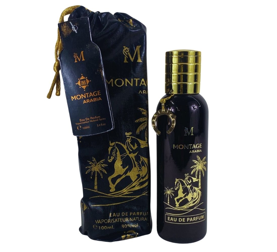 Montage Arabia Eau de Parfum Natural Spray 100ml Unisex Intenso Persistente