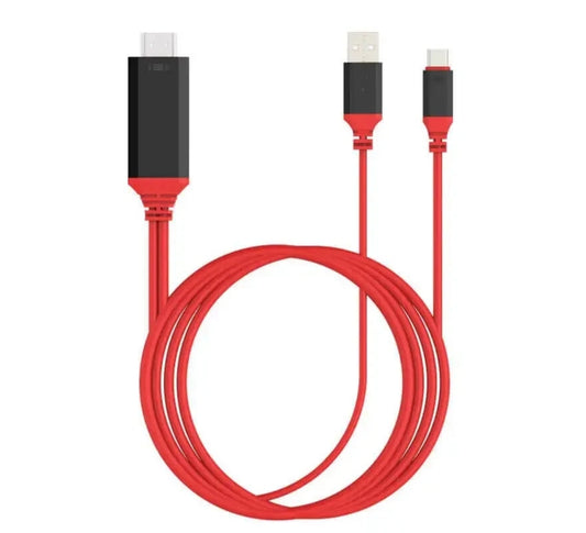 Cavo HDTV Video Mirroring Full HD Streamer 1080P USB HDMI MHL IPhone