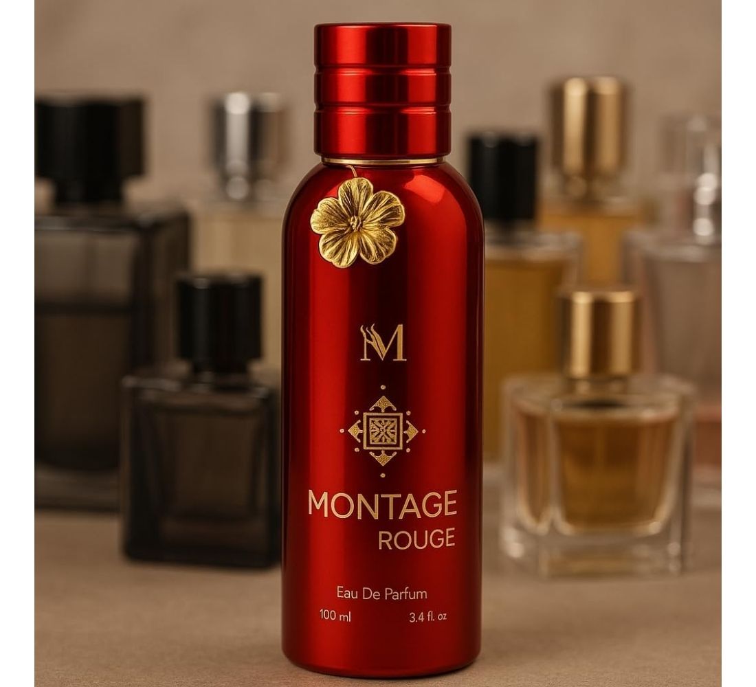Montage Rouge Eau de Parfum Natural Spray 100ml Unisex Intenso Persistente