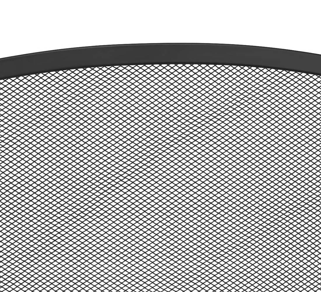 Parascintille Camino in Acciaio Grande 118 x 77 cm Parafuoco Caminetto Stufe