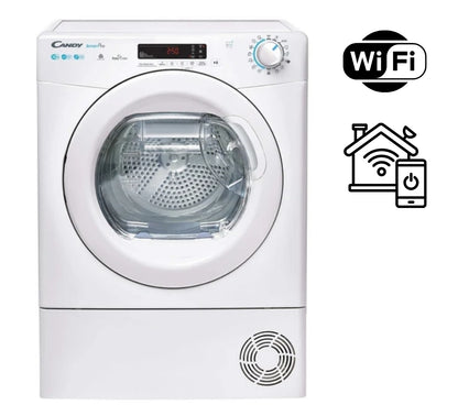 Asciugatrice Condensazione 10 kg Candy SmartPro A++ CSOEH10A2TE-S Wi-Fi App hOn