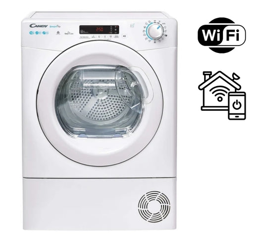 Asciugatrice Condensazione 10 kg Candy SmartPro A++ CSOEH10A2TE-S Wi-Fi App hOn