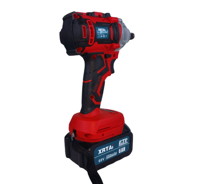 Avvitatore ad Impulsi 2 Batteria 68V 6AH Trapano Pistola Pneumatico + Accessori