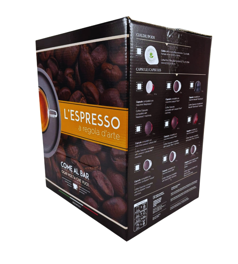 Queen Coffee 50 Capsule Caffè Compatibili Dolce Gusto Miscela Espresso Bar